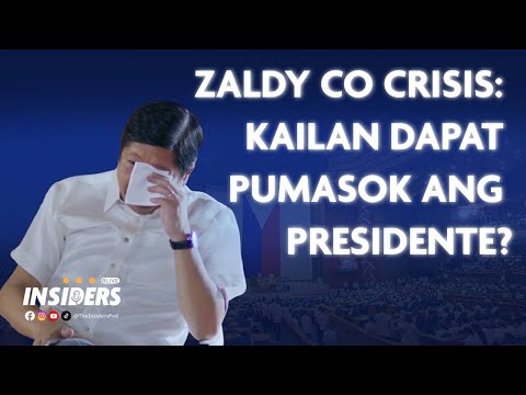 Should the President Have Responded to Zaldy Co? | #INSIDERS Ep. 5
