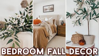 FALL BEDROOM MAKEOVER | MASTER BEDROOM DECORATING IDEAS | 2023 FALL DECORATE WITH ME