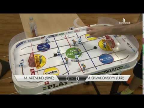 European Table Hockey Championship 2016: Martin Arenlind (SWE) - Mykhaylo Spivakovskyy (UKR)