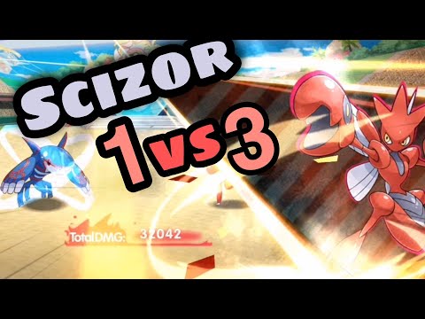 Scizor 1vs3 in Championship || Megamon aisa