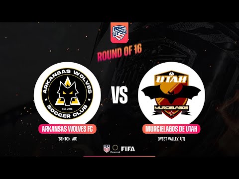 NATIONAL ROUND OF 16 | Arkansas Wolves FC vs Murcielagos de Utah | 2024 Fall Season