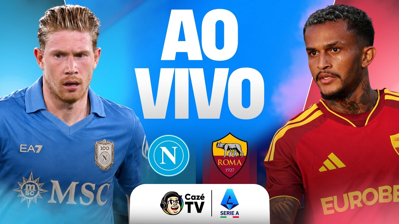 JOGO COMPLETO: NAPOLI X ROMA | SÉRIE A ITALIANA 26/27 | 8ª RODADA