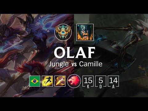 Olaf Jungle vs Camille - BR Challenger Patch 8.20