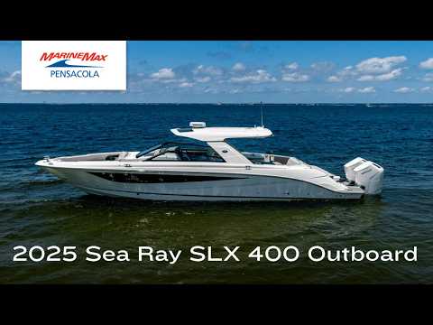 2025 Sea Ray SLX 400 Outboard Video