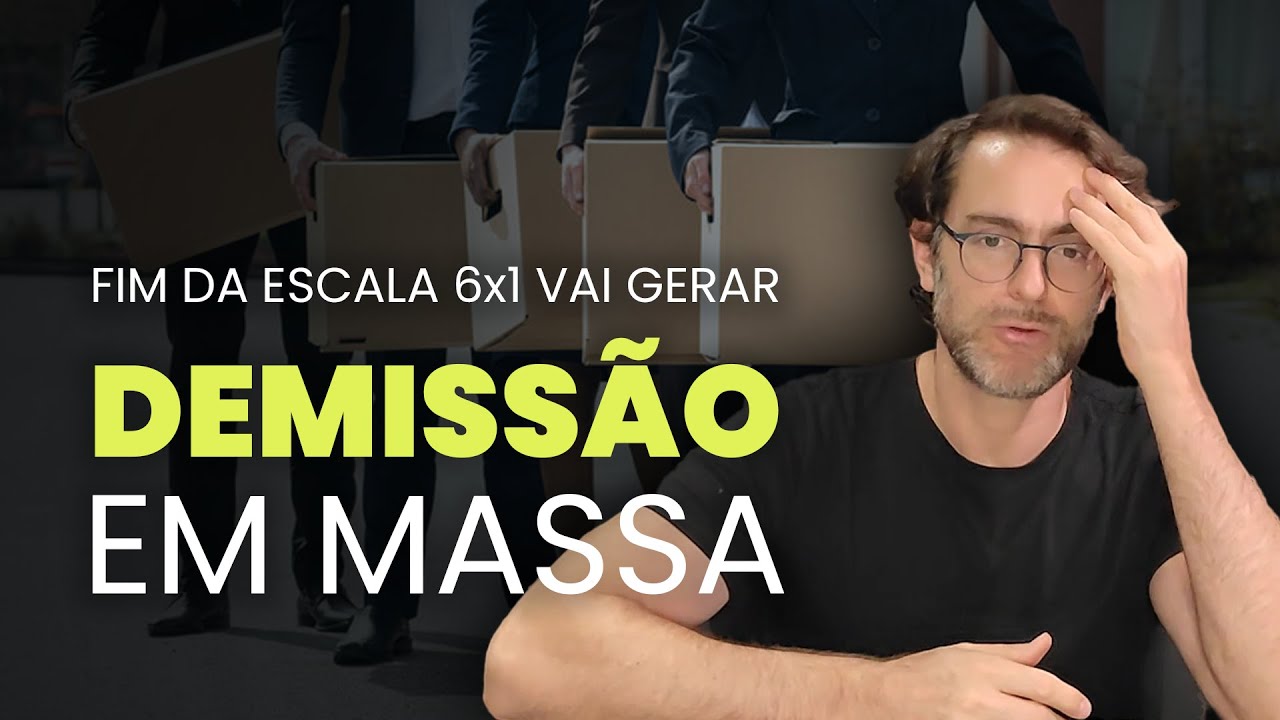 FIM da escala 6x1 vai gerar DEMISSÕES EM MASSA? - Entenda