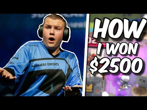 HOW I WON ESWC WINTER 2017! (2500$) - Clash Royale
