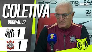 COLETIVA DORIVAL JR | AO VIVO | Santos x Corinthians - Brasileirão 2026