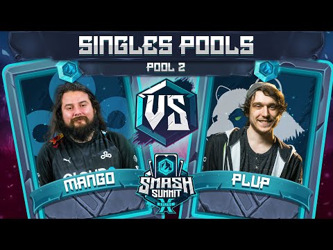 Mang0 vs Plup - Singles Pools: Pool 2 - Smash Summit 10 | Falco vs Fox