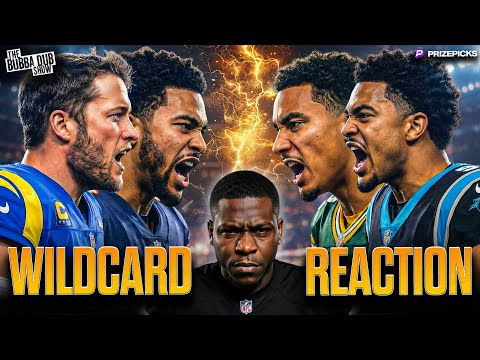 Bubba Dub Reacts to NFL Playoff Games 🔥 Bears STUN Packers 31-27 | Rams EDGE Panthers 34-31