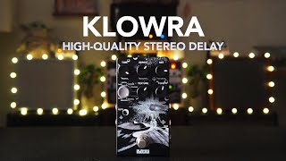 Video thumbnail for Klowra // Everlast Stereo Delay (Grab Those Headphones - Stereo Demo) by Pedal of the Day