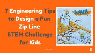 7 Engineering Tips to Design a Fun Zip Line STEM Activity for Kids