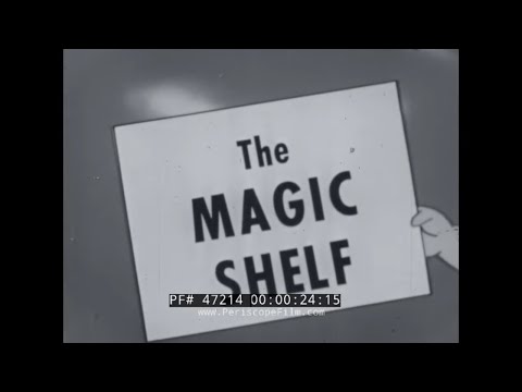 " THE MAGIC SHELF " 1950s CAMPBELL SOUPS PROMO FILM w/...