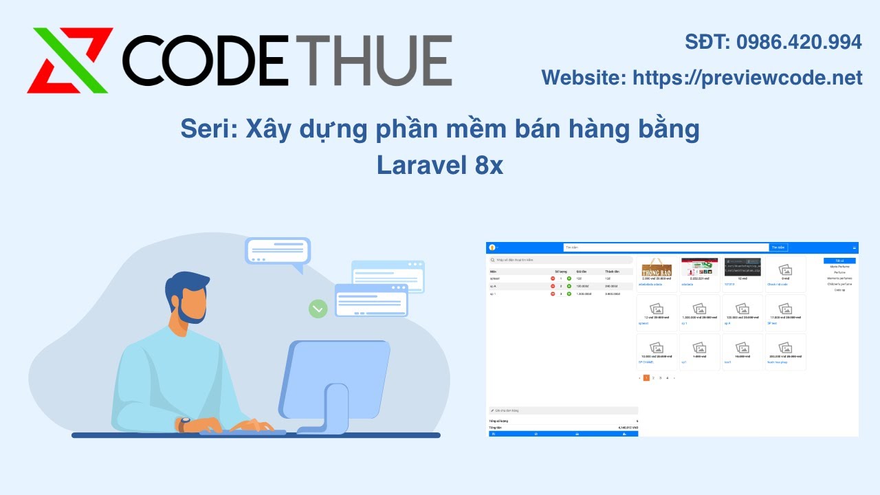 [Seri. xây dựng phần mềm bán hàng ] - Bài 1 Cài đặt laravel