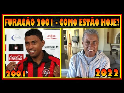 Athlético Paranaense 2001 - How are the Brazilian champion players doing with Furacão?