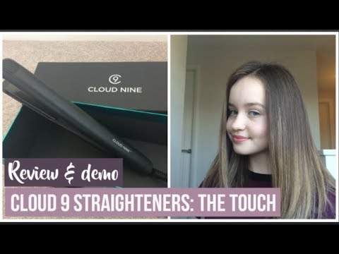 Cloud 9 straighteners: The touch~ review, demo, how to...