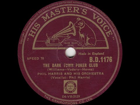 Phil Harris - The Dark Town Poker Club