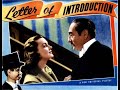 Letter Of Introduction 1938 Full Movie Best Drama Classic Films Edgar Bergen Eve Arden