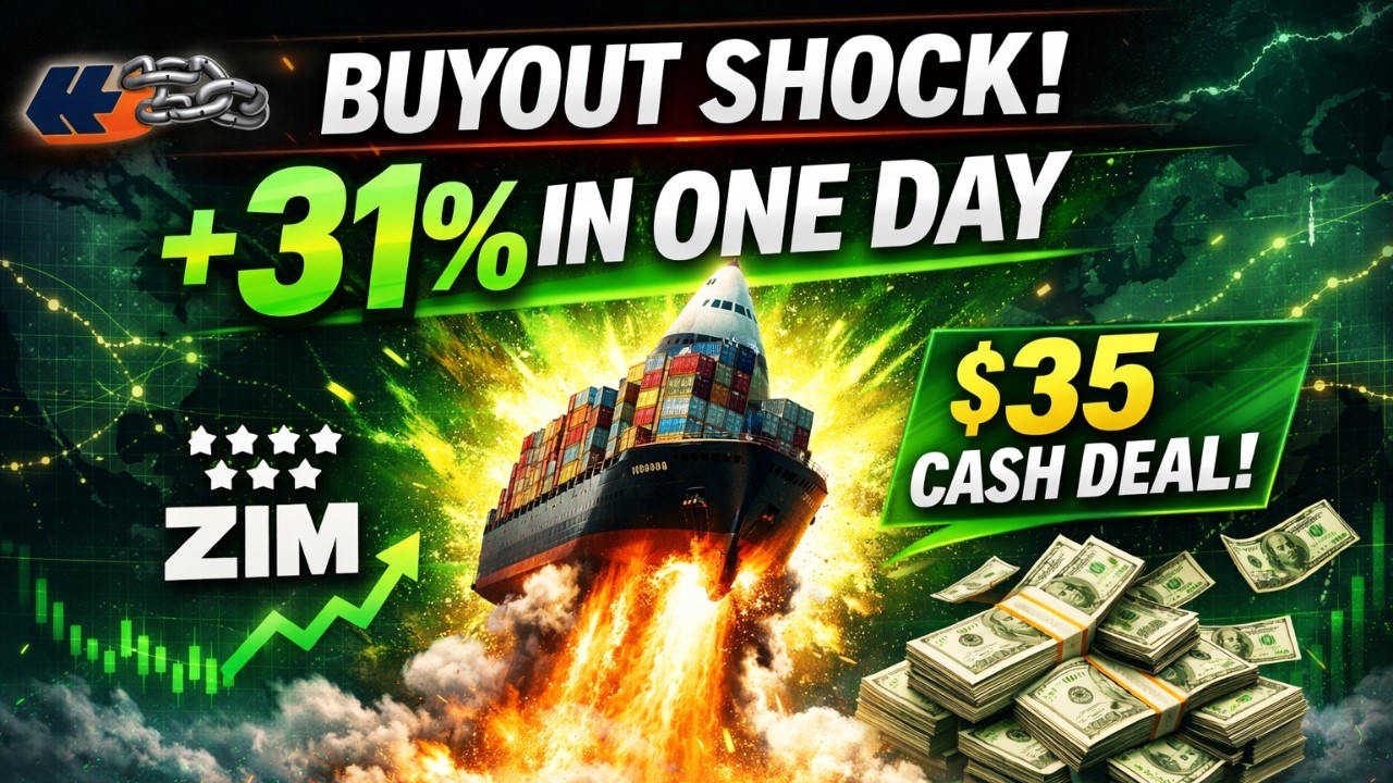 ZIM Stock Jumps 31% After $35 Cash Buyout by Hapag-Lloyd | ZIM Acquisition Explained