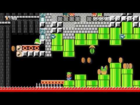 Note Castle by Orianda - Super Mario Maker - No Commentary 1AC
