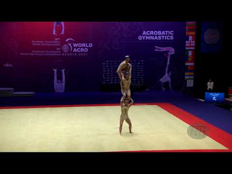 Bulgaria (BUL) - 2021 Acrobatic Worlds, Geneva (SUI) Combined  Women's Group