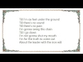 Jackson Browne - Till I Go Down Lyrics