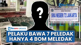 Terduga Pelaku Ledakan SMAN 72 Diduga Ingin Lakukan Aksi Lebih Besar: Bawa 7 Peledak, 4 Meledak