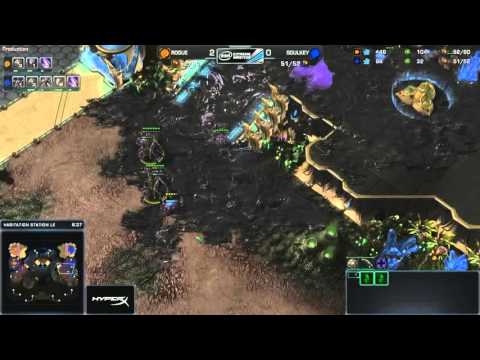 Soulkey vs Rogue ZvZ Game 3 IEM Asian Qualifier Heart of The Swarm StarCraft 2 blizzasc2 sc2 dota es