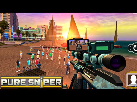 Pure Sniper: City Gun Shooting Zone 12 Gameplay - YouTube