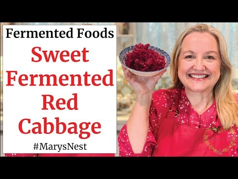 , title : 'Pickled Red Cabbage Recipe - How to Make Sweet Fermented Red Cabbage