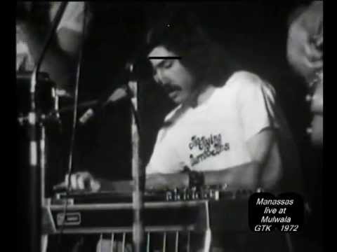 Manassas live at Mulwala. GTK 1972. Stephen Stills, Al Perkins