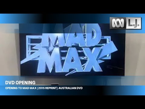 Opening to Mad Max (2015 reprint) Australian DVD