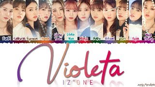 Download lagu IZ*ONE (아이즈원) - 'VIOLETA' (비올레타) Lyrics [Color Coded_Han_Rom_Eng] mp3