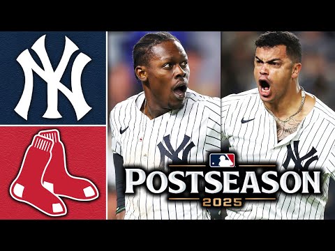 New York Yankees vs Boston Red Sox | AL Wild Card Game 2 Highlights