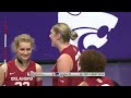 Oklahoma Vs Kansas State NCAA Women Volleyball 09 22 2024
