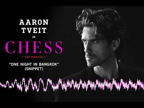 Aaron Tveit Sings "One Night in Bangkok" (Snippet) | CHESS on Broadway