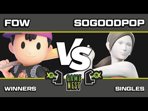Game Nest Smash It Up: FOW (Ness) vs Sogoodpop (Wii Fit Trainer) - Winners Round 3