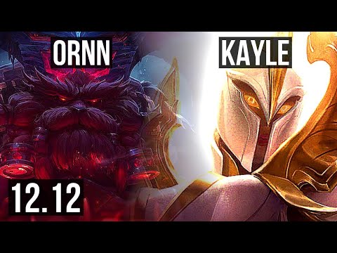 ORNN vs KAYLE (TOP) | Rank 3 Ornn, 4/1/10 | KR Grandmaster | 12.12