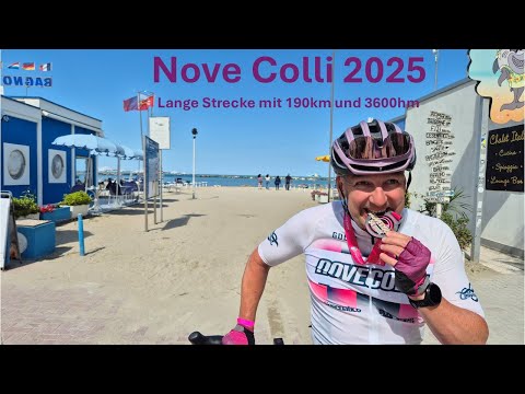 Nove Colli 2025 - Lange Strecke mit 190km und 3600hm
