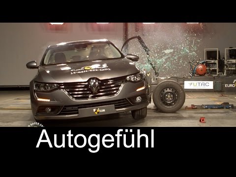New Renault Talisman crash test - Autogefühl
