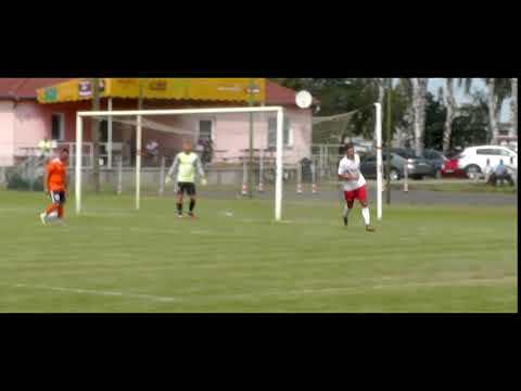 Bramka J. Brzozowskiego na 4:1 w meczu z Patrią Buk