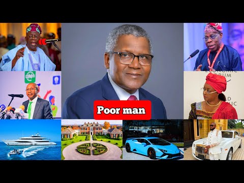 10 Nigerians Richer Than Aliko Dangote. ( Aliko is a poor man)
