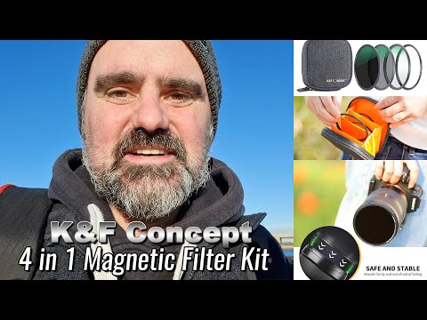 K&F 4 in 1 MAGNETIC Lens Filter Kit Review