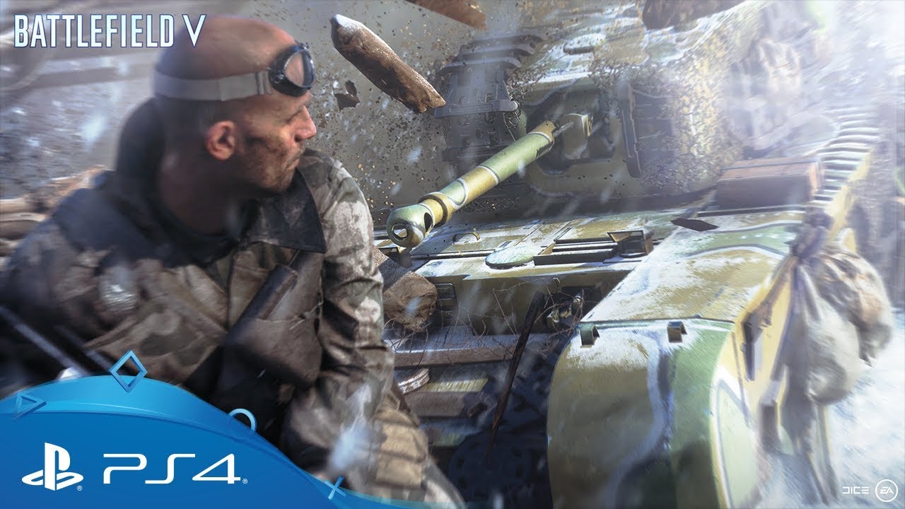 Диск Battlefield V (Blu-ray) для PS4 video preview