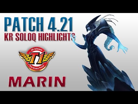 SKT T1 Marin - Lissandra vs Irelia - KR SoloQ Highlights