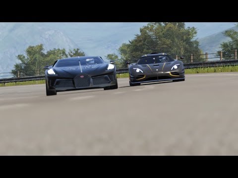 Koenigsegg One:1 vs Bugatti La Voiture Noire vs Bugatti Centodieci