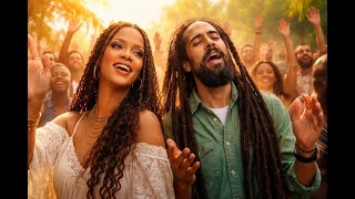 Damian Marley ft Rihanna - I'm Not the only one (Official Lyrics Video)