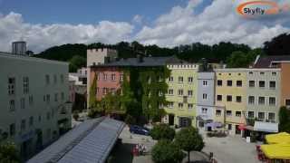 preview picture of video 'Wasserburg am Inn aus der Luft'