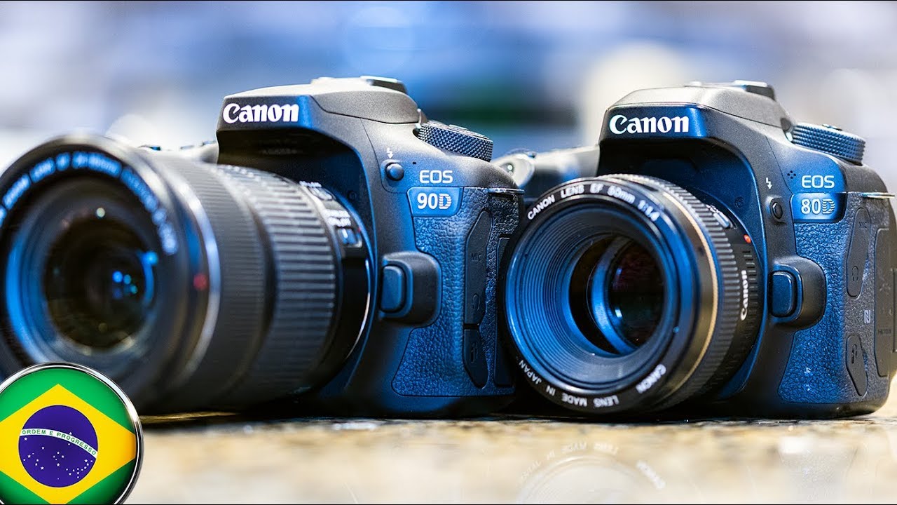 Canon 90D ou Canon 80D - Qual vale mais a pena?