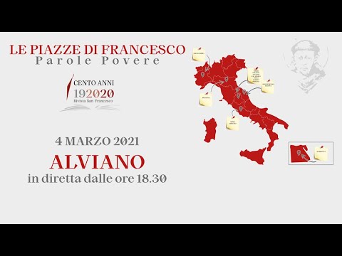 Ad Alviano le "Piazze di Francesco" / LA DIRETTA