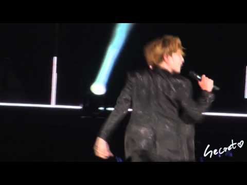 [HD fancam] 110904 SM Town Live in Tokyo - Dancing Out ending (Kyuhyun)